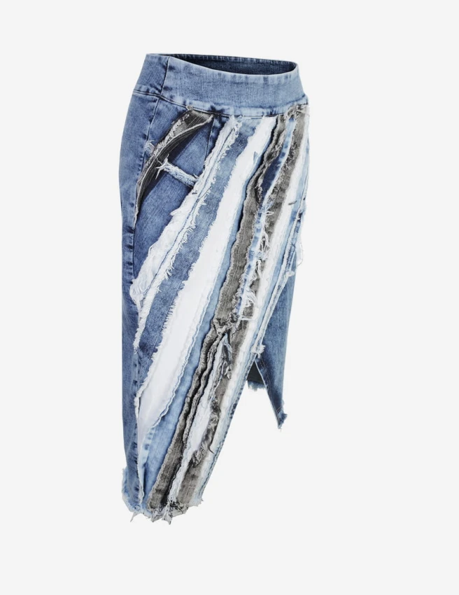 Spódnica midi jeans