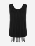 Tank top z frędzlami