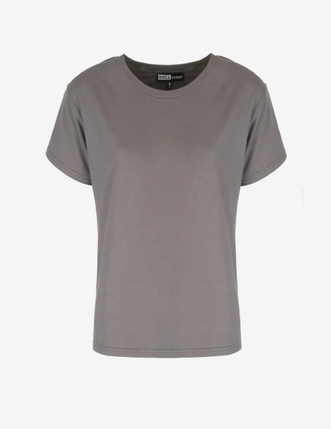 T-shirt z frędzlami