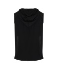 Tank top z kapturem i siatką