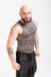 Tank top bokserka Leopard