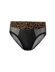 Majtki męskie z siatki Leopard