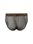 Majtki męskie z siatki Leopard