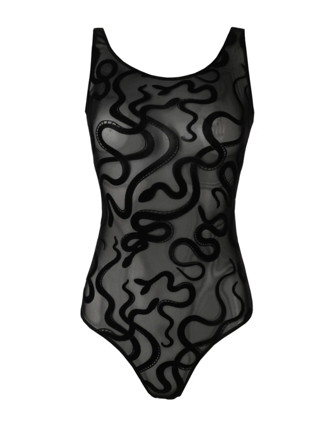 body_czarne_z_siatki_w_weze_wzor_wezy_fetish_impreza_gothic_przod.JPG