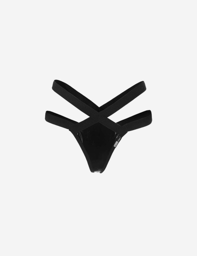 Stringi damskie z lacku