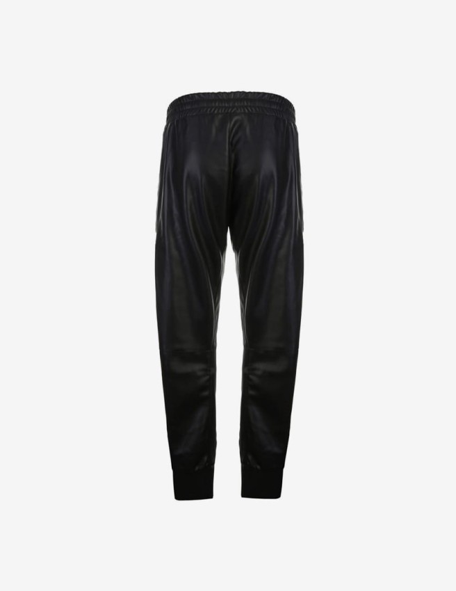 Spodnie joggery z ekoskóry