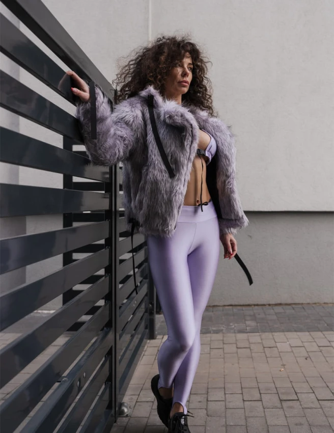 Legginsy z lycry