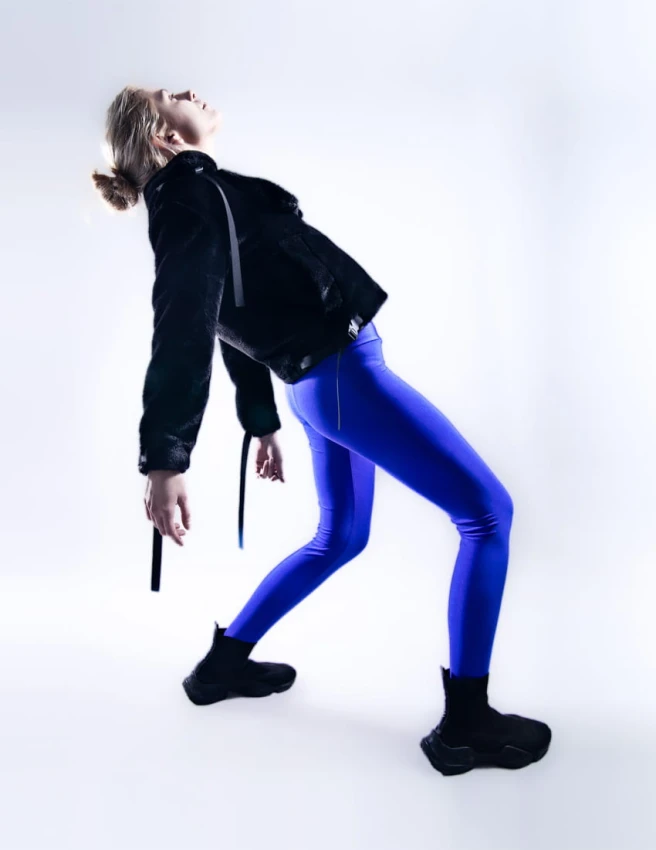 Legginsy z lycry