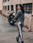 Legginsy z lycry