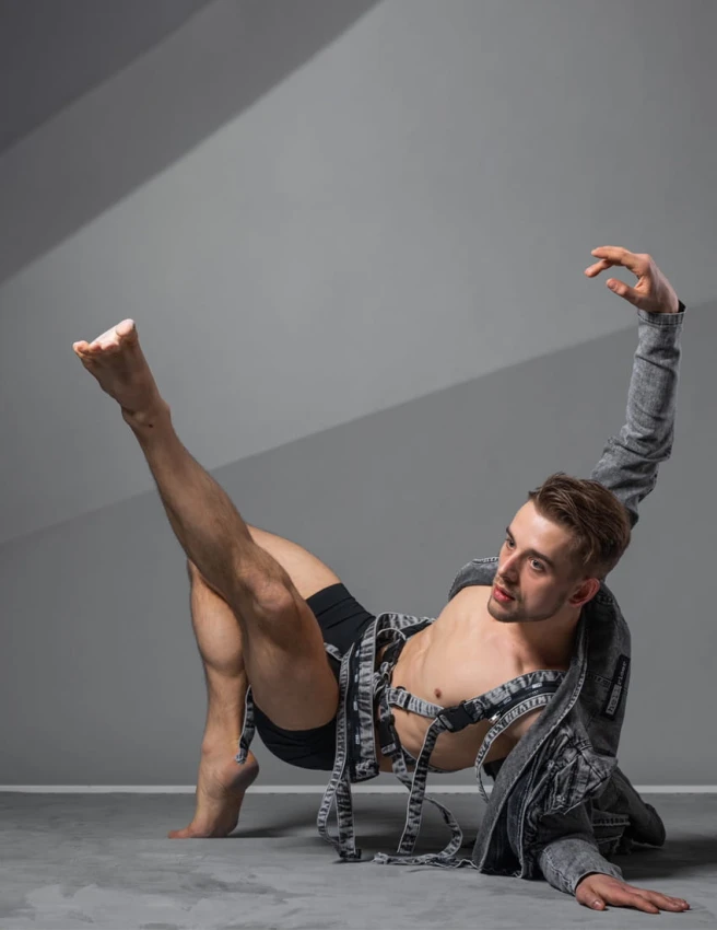 Uprząż jeansowa activewear