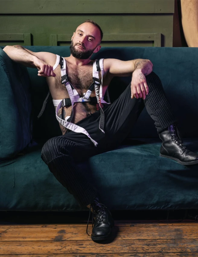 Uprząż jeansowa activewear